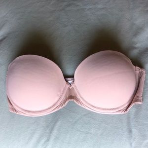 Nude Strapless Bra